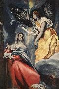 El Greco The Annunciation oil painting